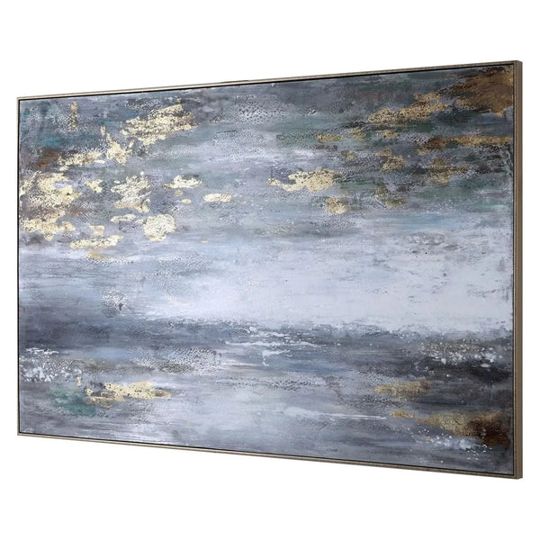 Art peint à la main de l’aube au crépuscule