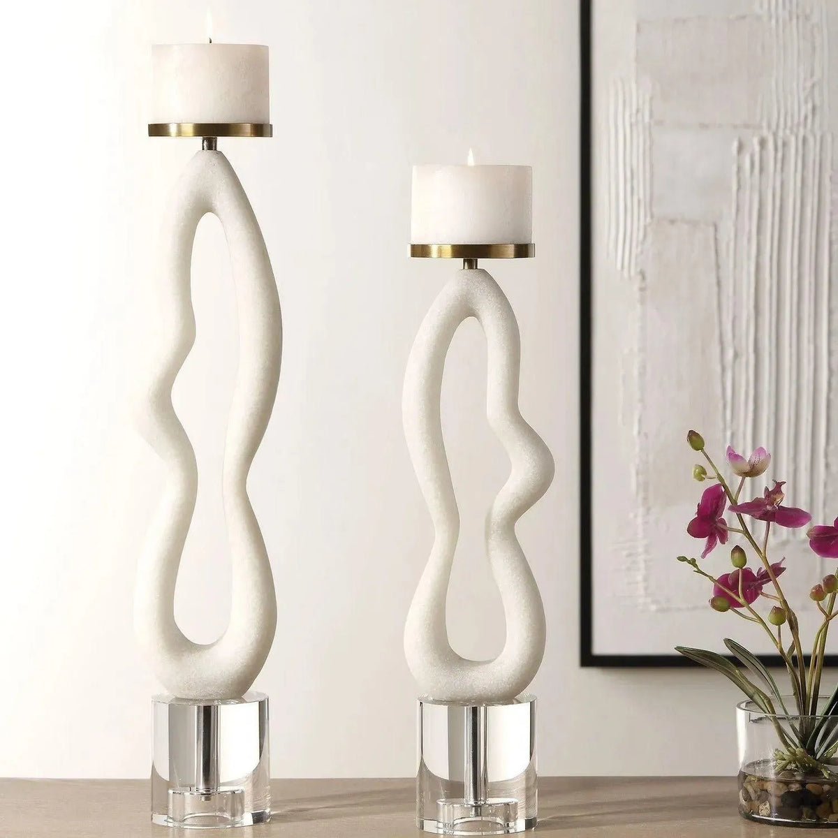 The Uttermost - Feamelo Candleholders - Set of 2 - 18160 | Montreal Lighting & Hardware