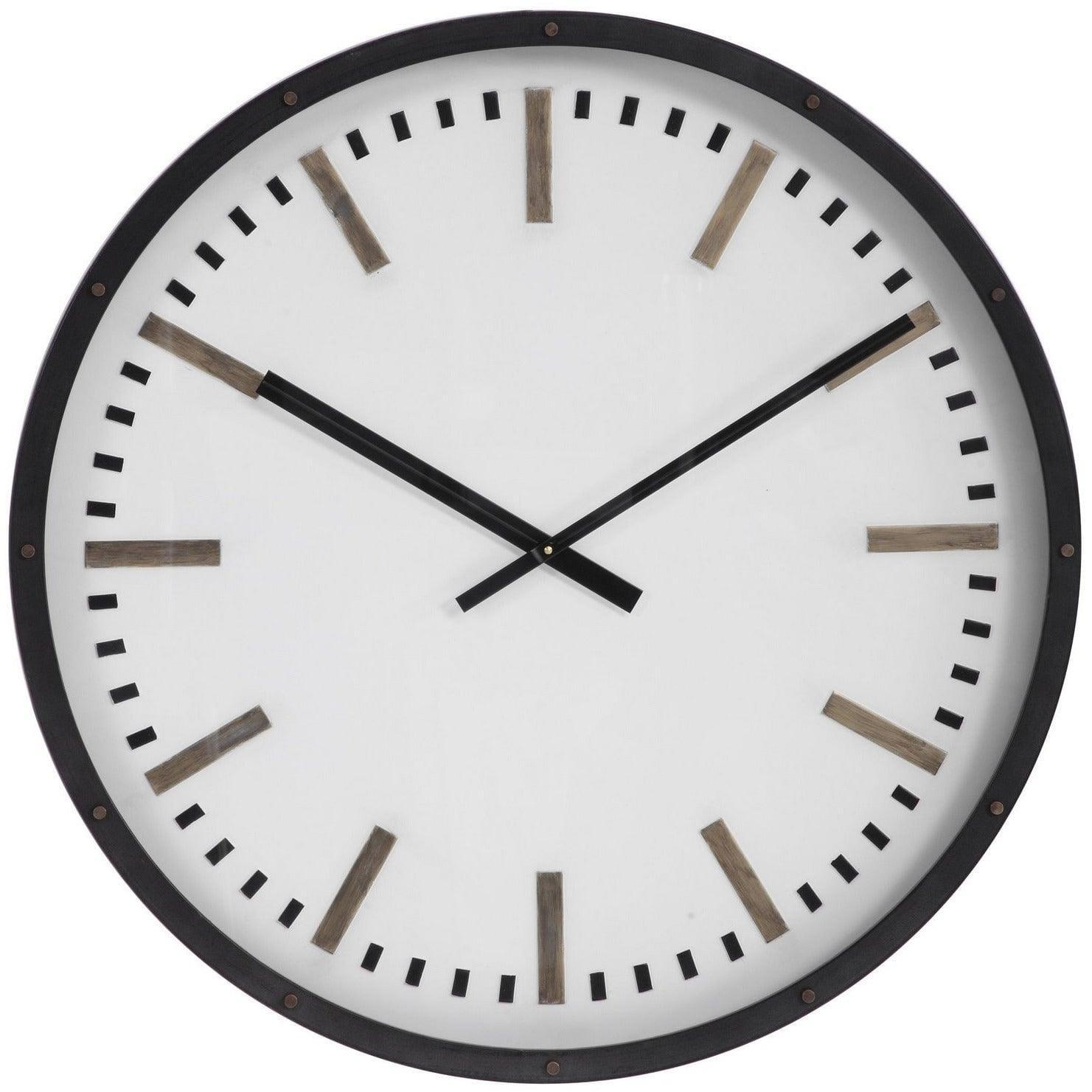 The Uttermost - Fleming Wall Clock - 06103 | Montreal Lighting & Hardware
