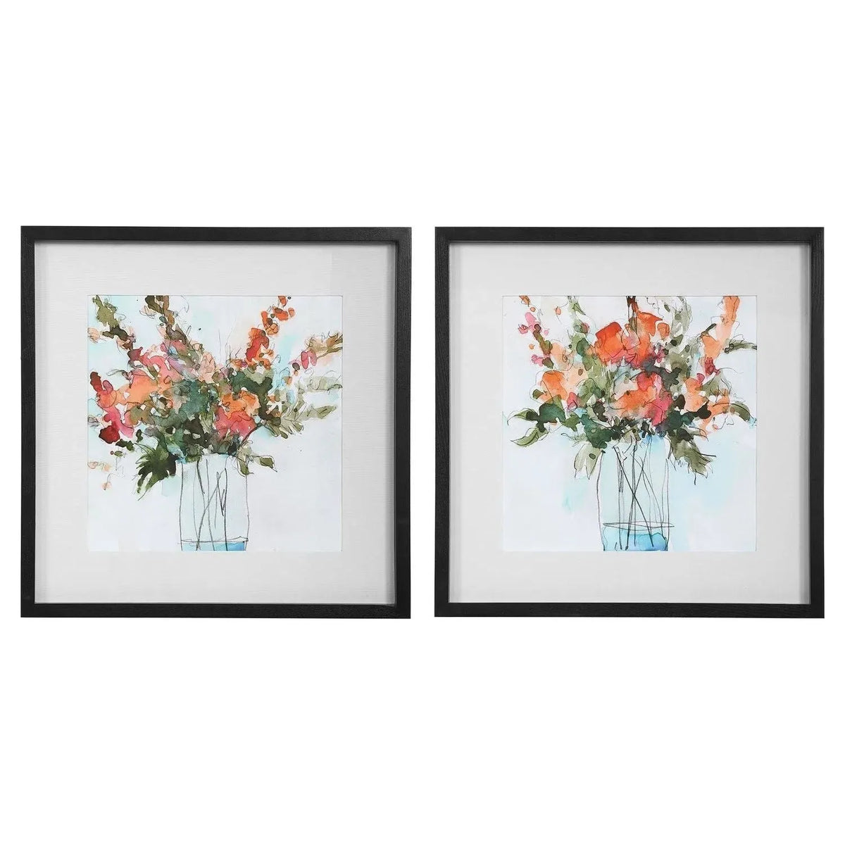 The Uttermost - Fresh Flowers Wall Art - 41619 | Montreal Lighting & Hardware