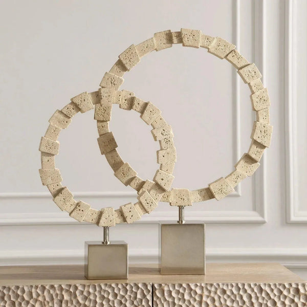 Sculptures Fusion Ivoire - Lot de 2