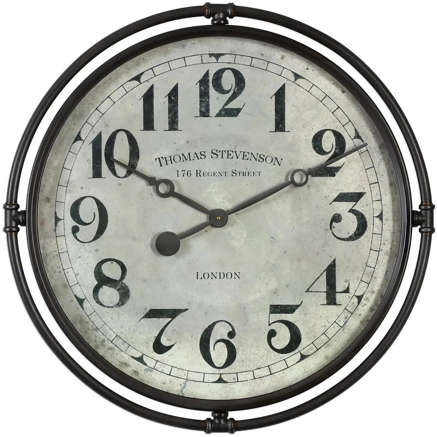 The Uttermost - Nakul Wall Clock - 06449 | Montreal Lighting & Hardware