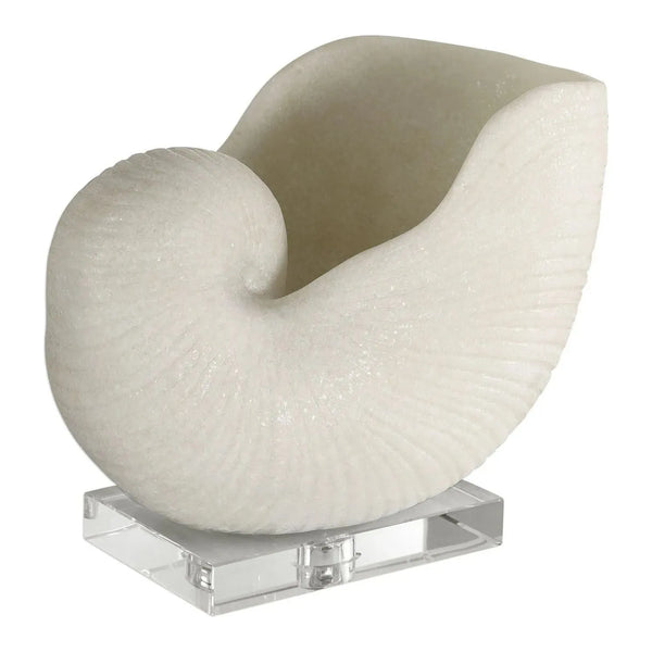 Sculpture en coquille de Nautilus