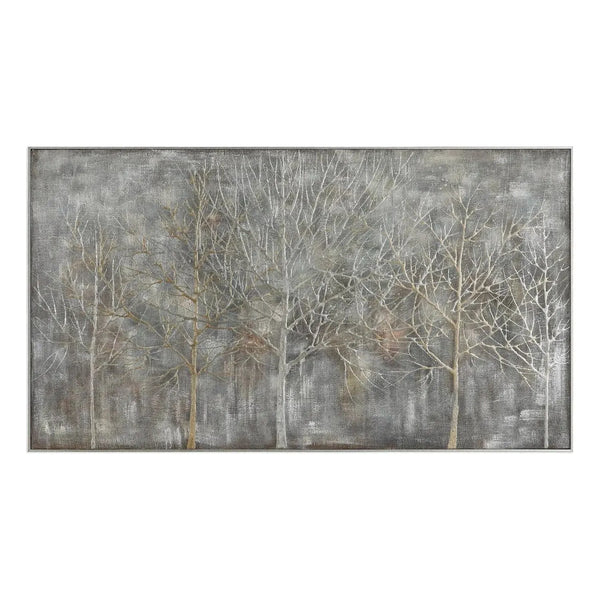 Art mural avec vue sur le parc