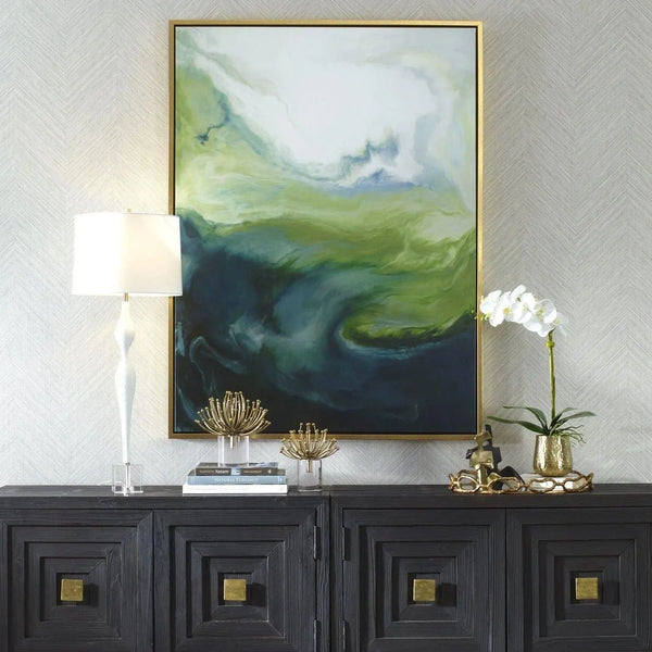 Serene Green Wall Art