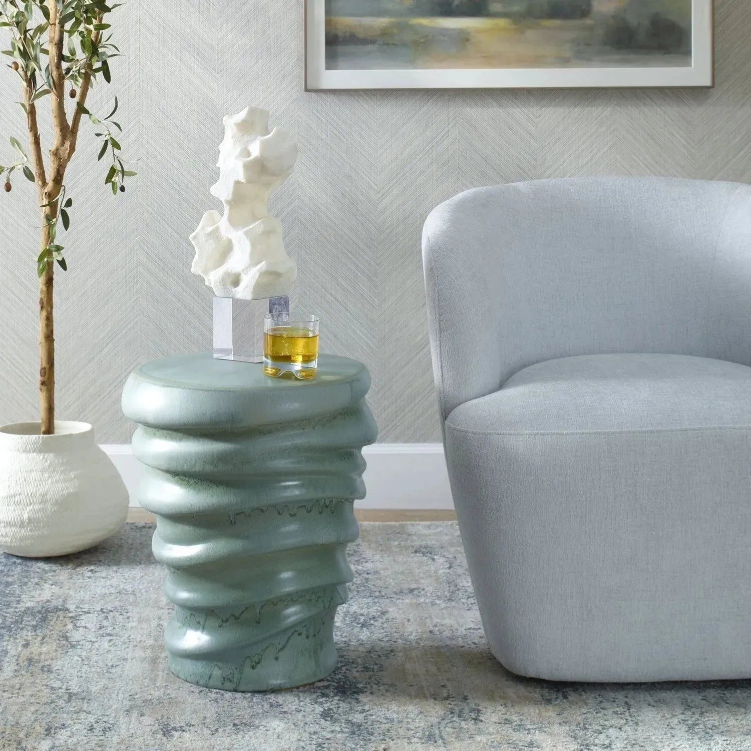 The Uttermost - Skye Stool - 24869 | Montreal Lighting & Hardware