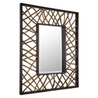 The Uttermost - Teak Maze Mirror - 08184 | Montreal Lighting & Hardware
