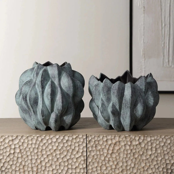 Verdant Vases - Set of 2
