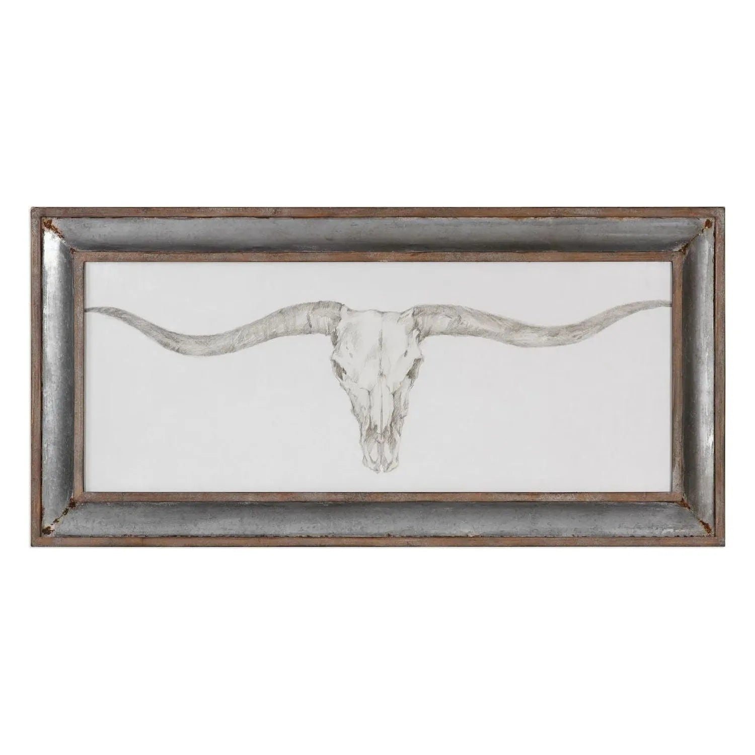 The Uttermost - Western Skull Mount Wall Art - 51106 | Montreal Lighting & Hardware