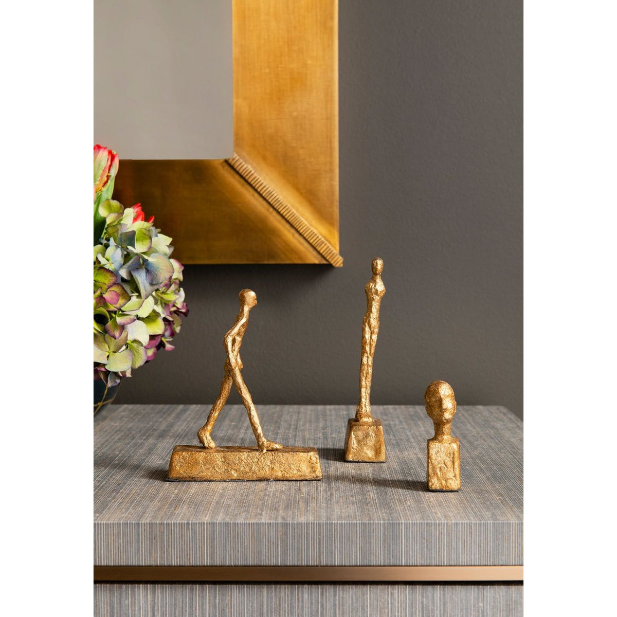 Ensemble de 3 statues Three Forms