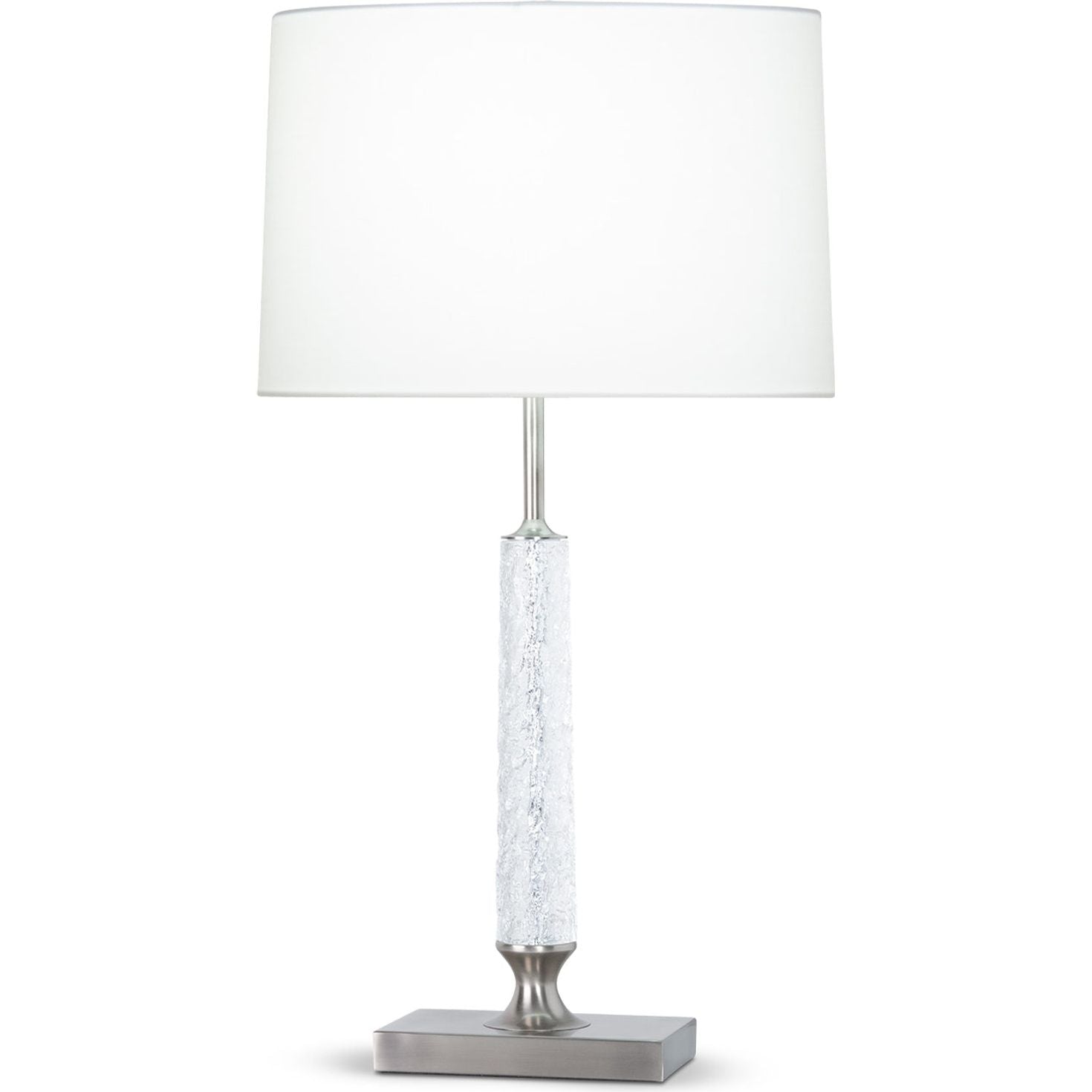 Flow Decor-4555-OWC-Table Lamps-Thornton-Silver