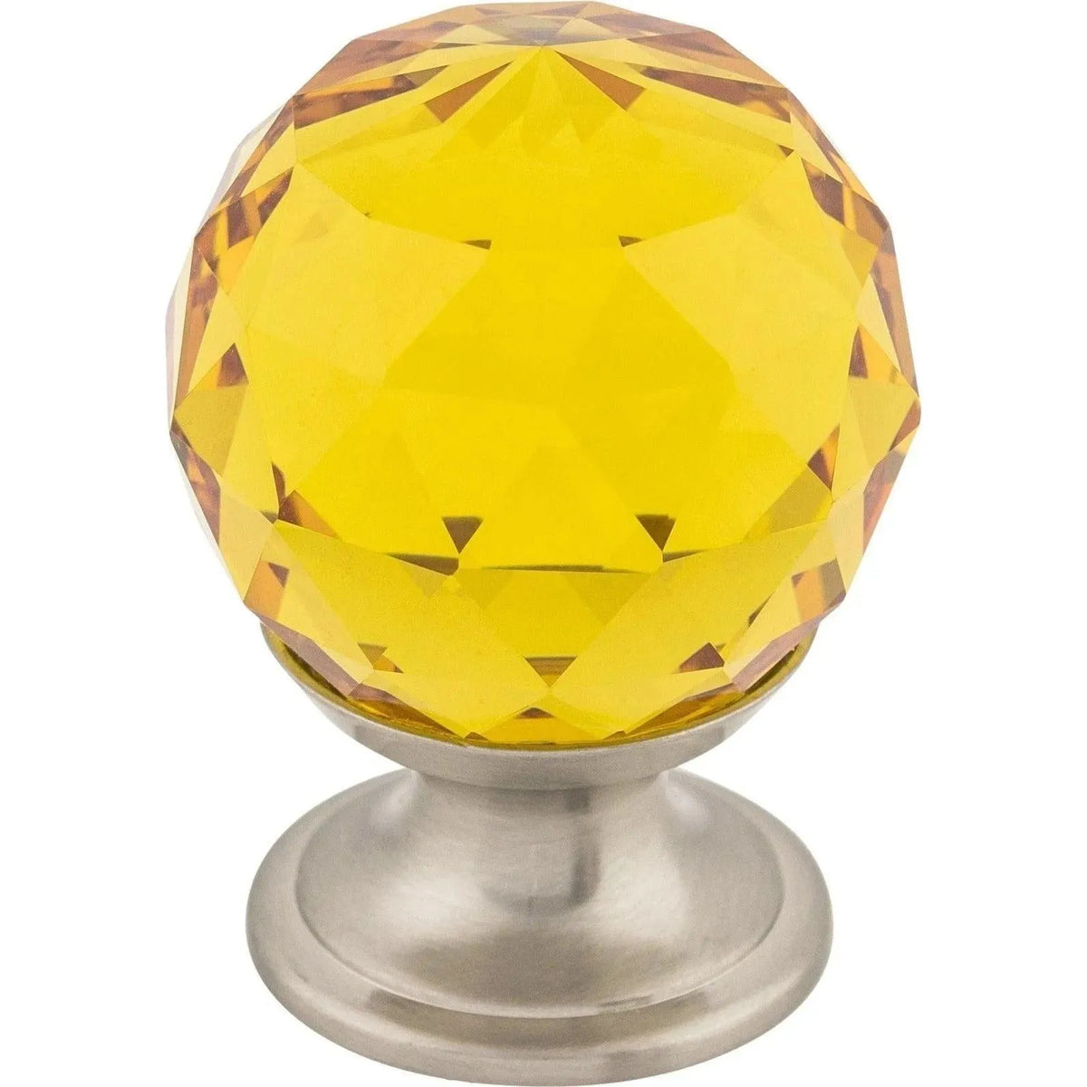 Top Knobs - Amber Crystal Knob - TK111BSN | Montreal Lighting & Hardware