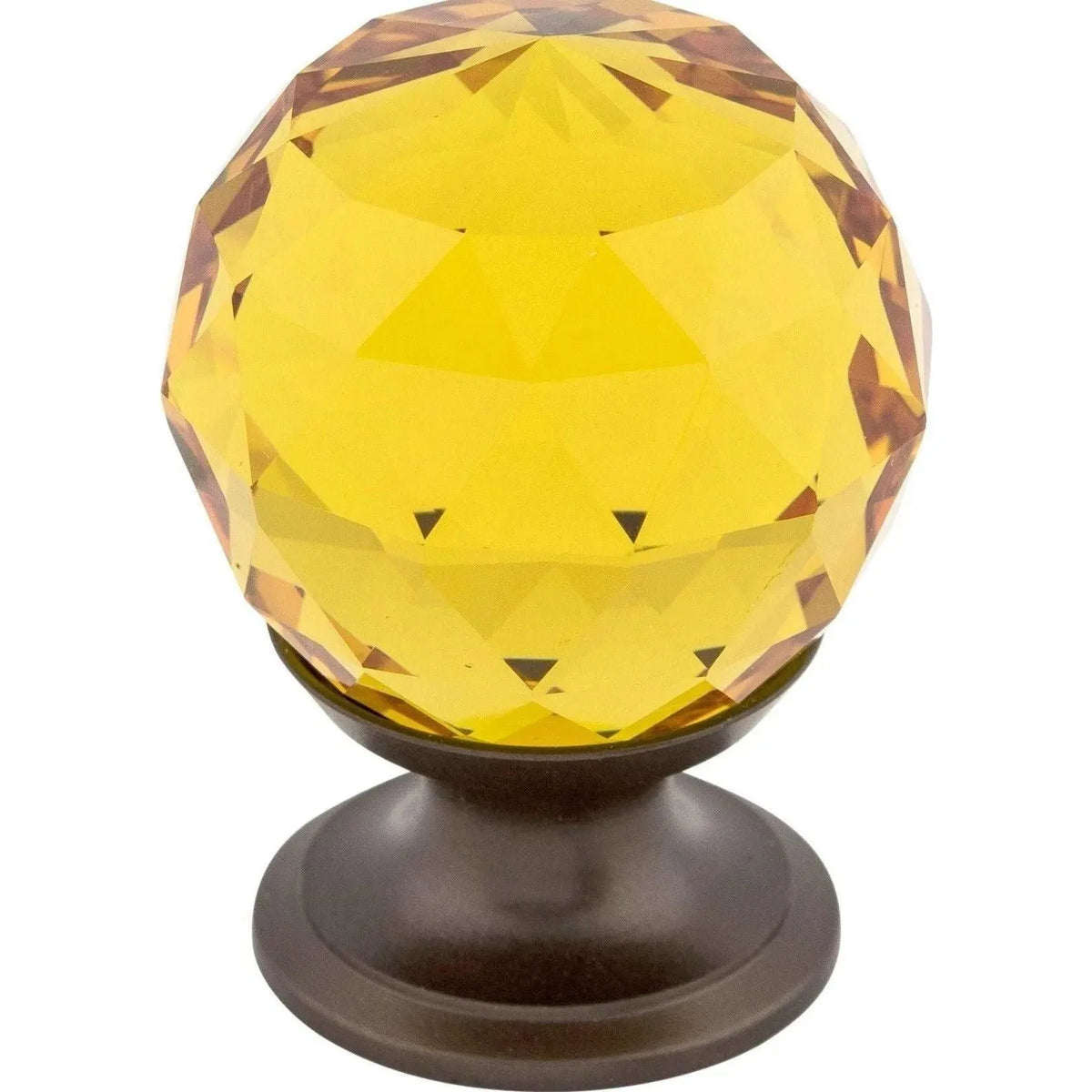 Top Knobs - Amber Crystal Knob - TK111ORB | Montreal Lighting & Hardware