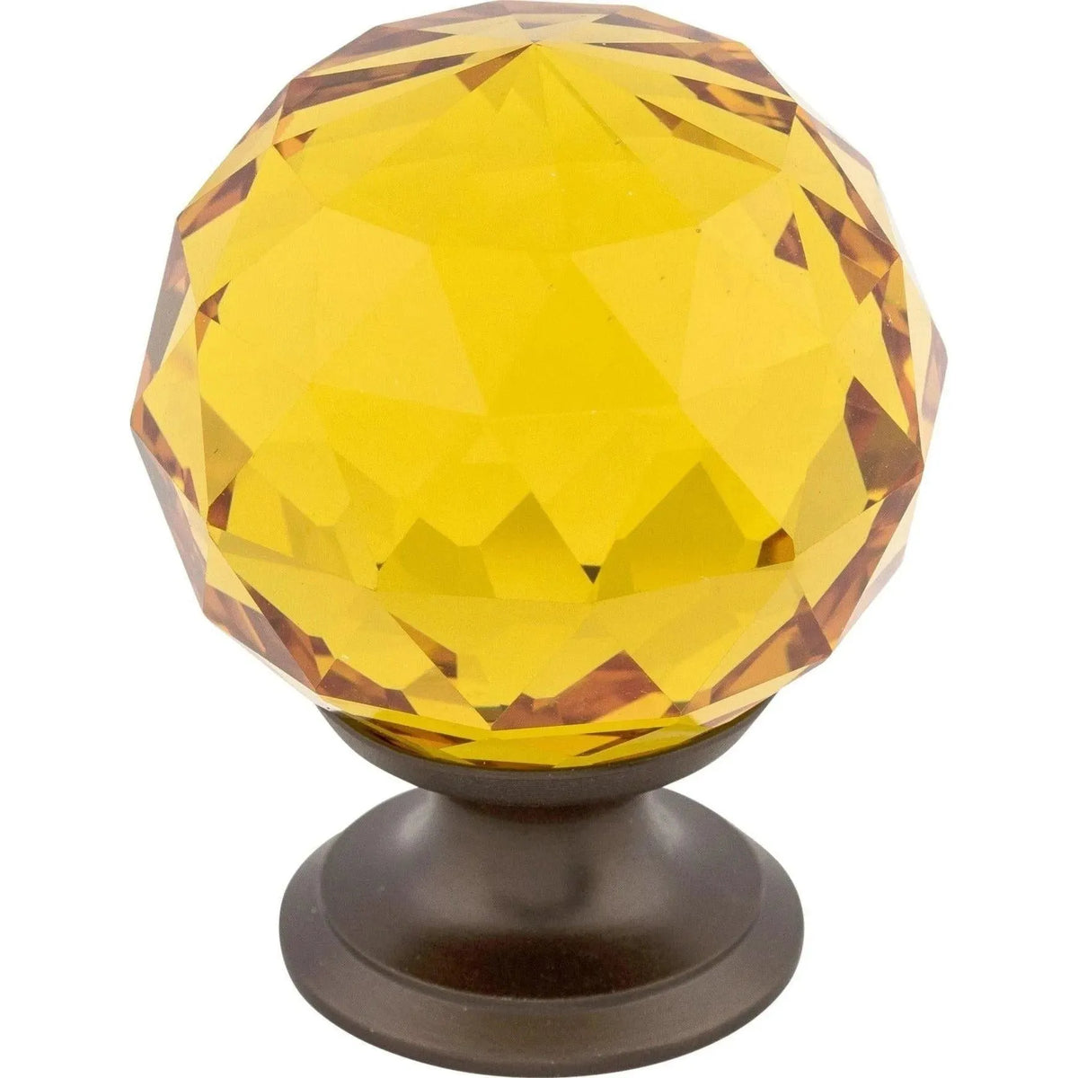 Top Knobs - Amber Crystal Knob - TK112ORB | Montreal Lighting & Hardware