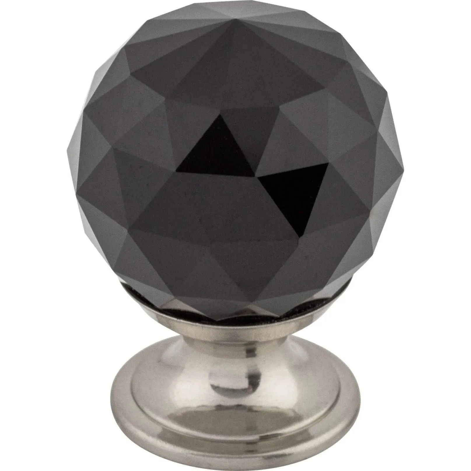 Top Knobs - Black Crystal Knob - TK115BSN | Montreal Lighting & Hardware