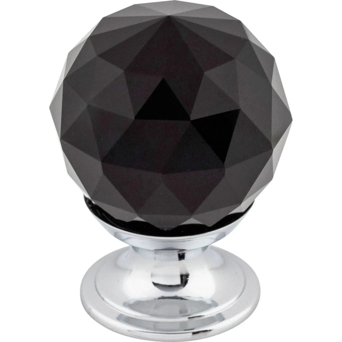 Top Knobs - Black Crystal Knob - TK115PC | Montreal Lighting & Hardware