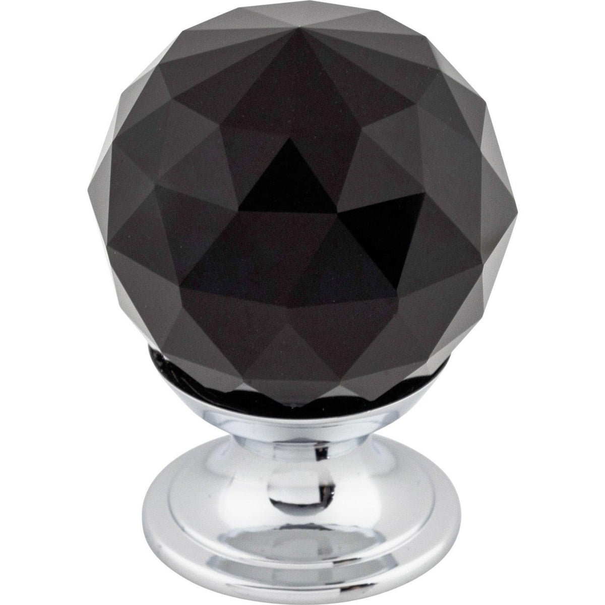 Top Knobs - Black Crystal Knob - TK115PC | Montreal Lighting & Hardware
