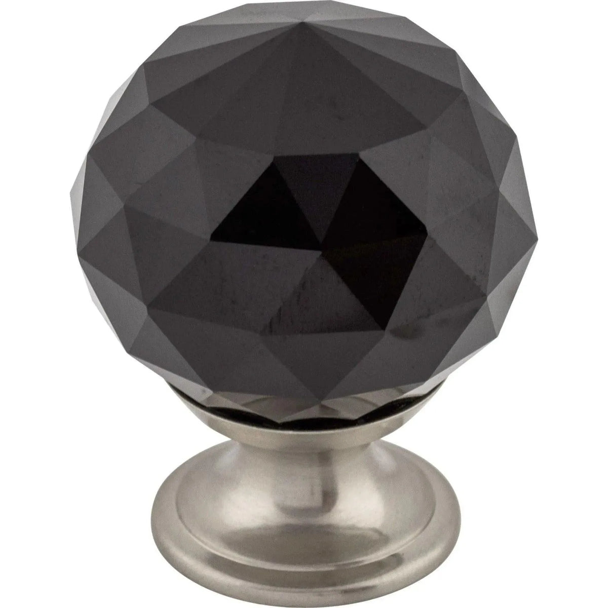 Top Knobs - Black Crystal Knob - TK116BSN | Montreal Lighting & Hardware