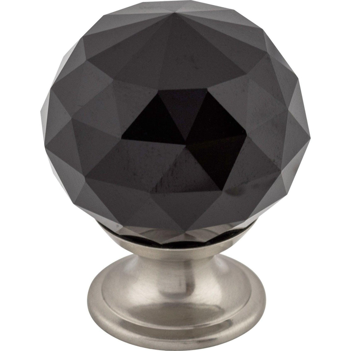 Top Knobs - Black Crystal Knob - TK116BSN | Montreal Lighting & Hardware