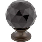 Top Knobs - Black Crystal Knob - TK116ORB | Montreal Lighting & Hardware