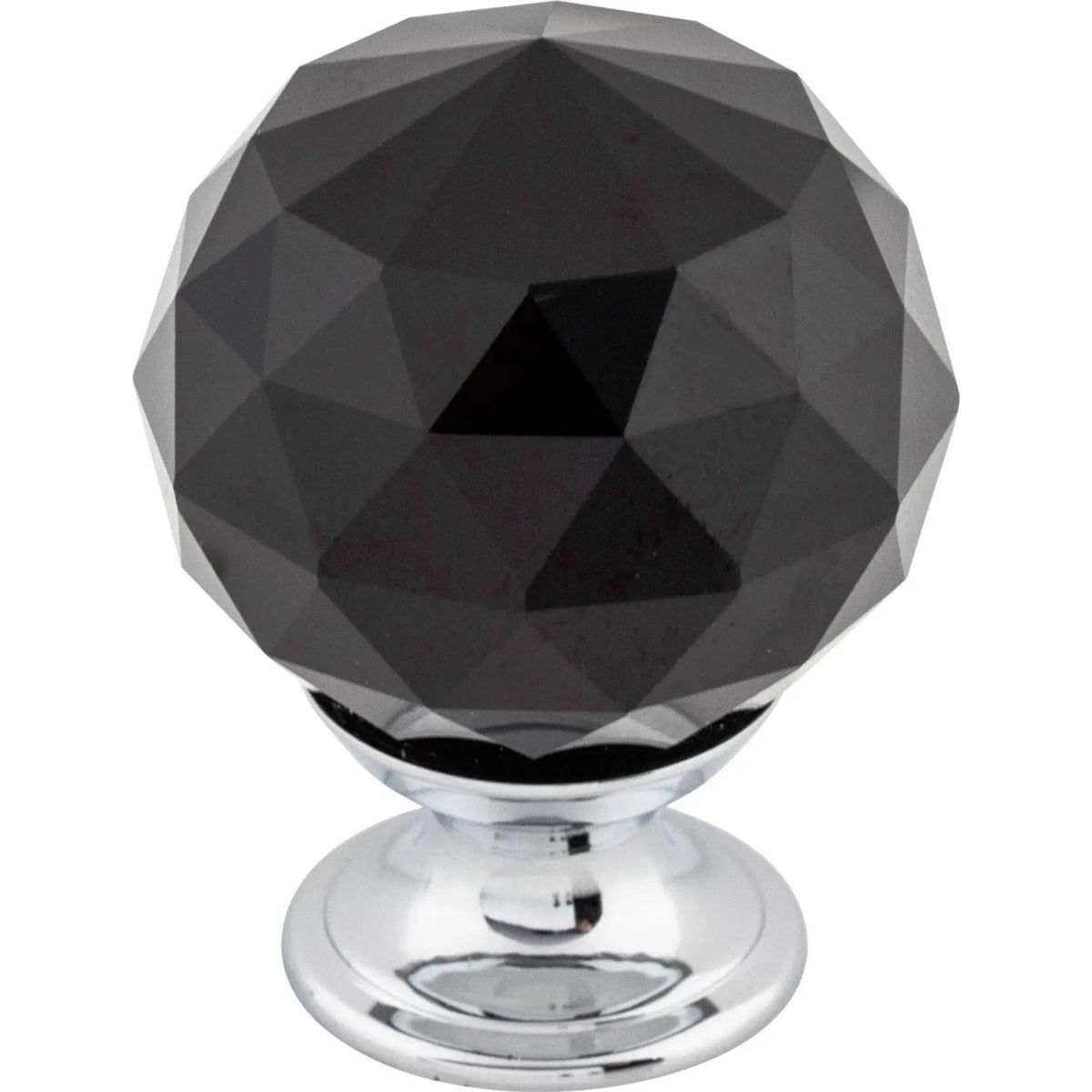 Top Knobs - Black Crystal Knob - TK116PC | Montreal Lighting & Hardware