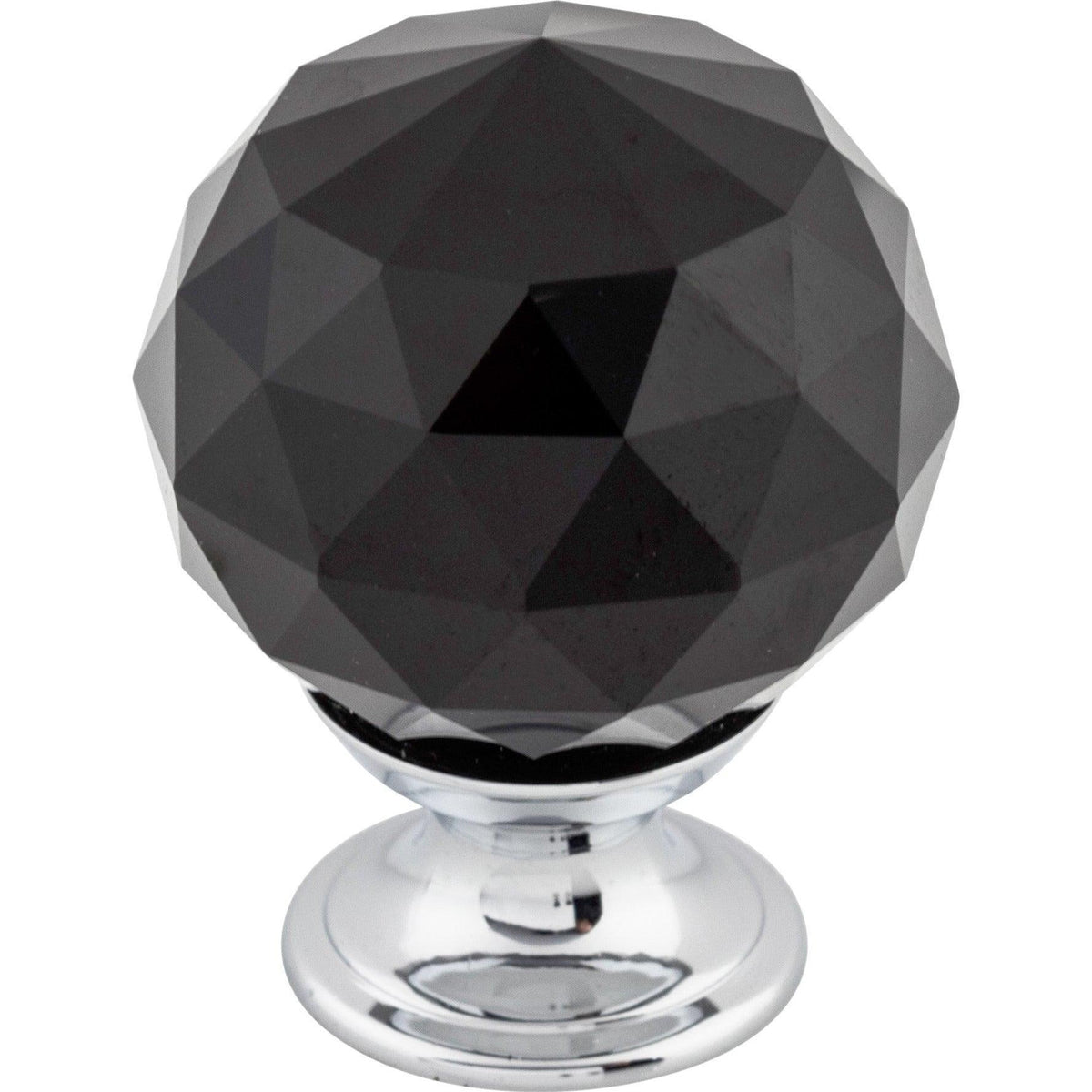 Top Knobs - Black Crystal Knob - TK116PC | Montreal Lighting & Hardware