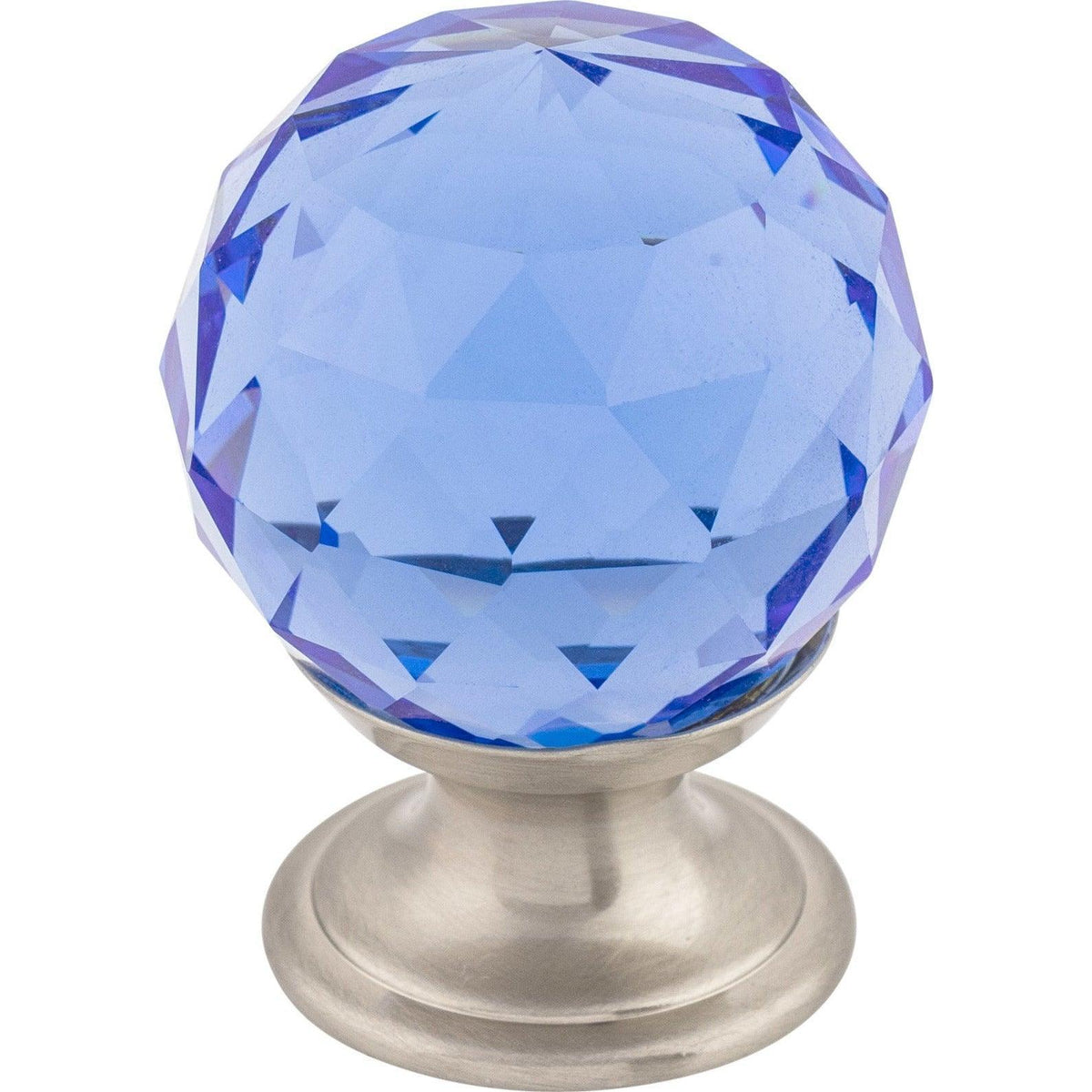 Top Knobs - Blue Crystal Knob - TK123BSN | Montreal Lighting & Hardware