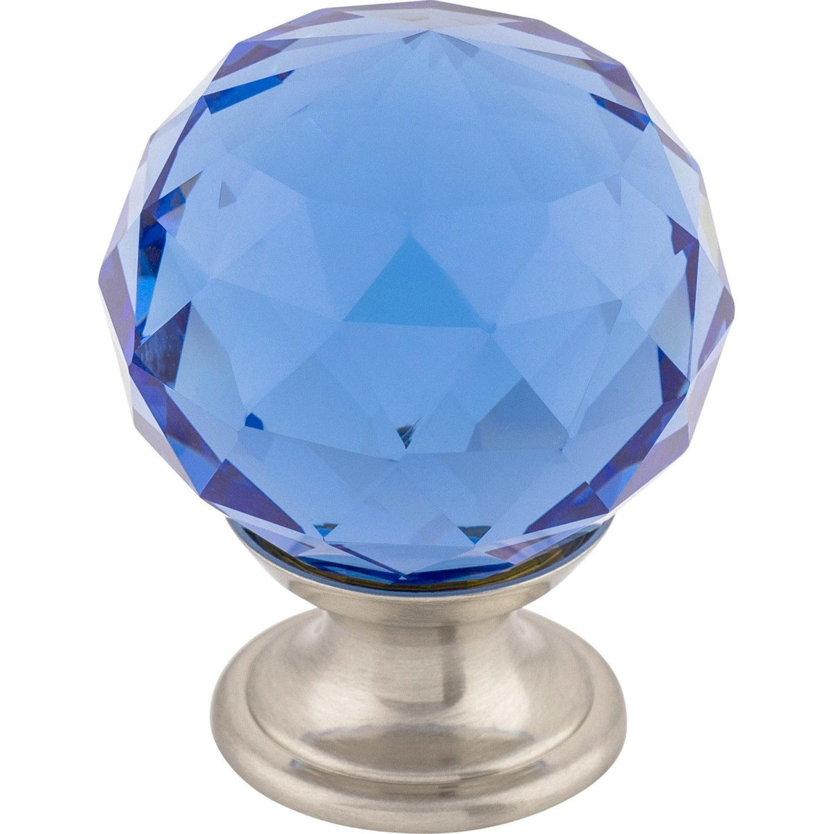 Top Knobs - Blue Crystal Knob - TK124BSN | Montreal Lighting & Hardware