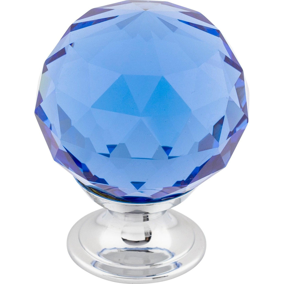 Top Knobs - Blue Crystal Knob - TK124PC | Montreal Lighting & Hardware