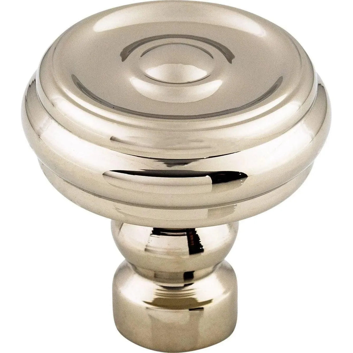 Top Knobs - Brixton Button Knob - TK882PN | Montreal Lighting & Hardware