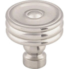 Top Knobs - Brixton Ridged Knob - TK881BSN | Montreal Lighting & Hardware