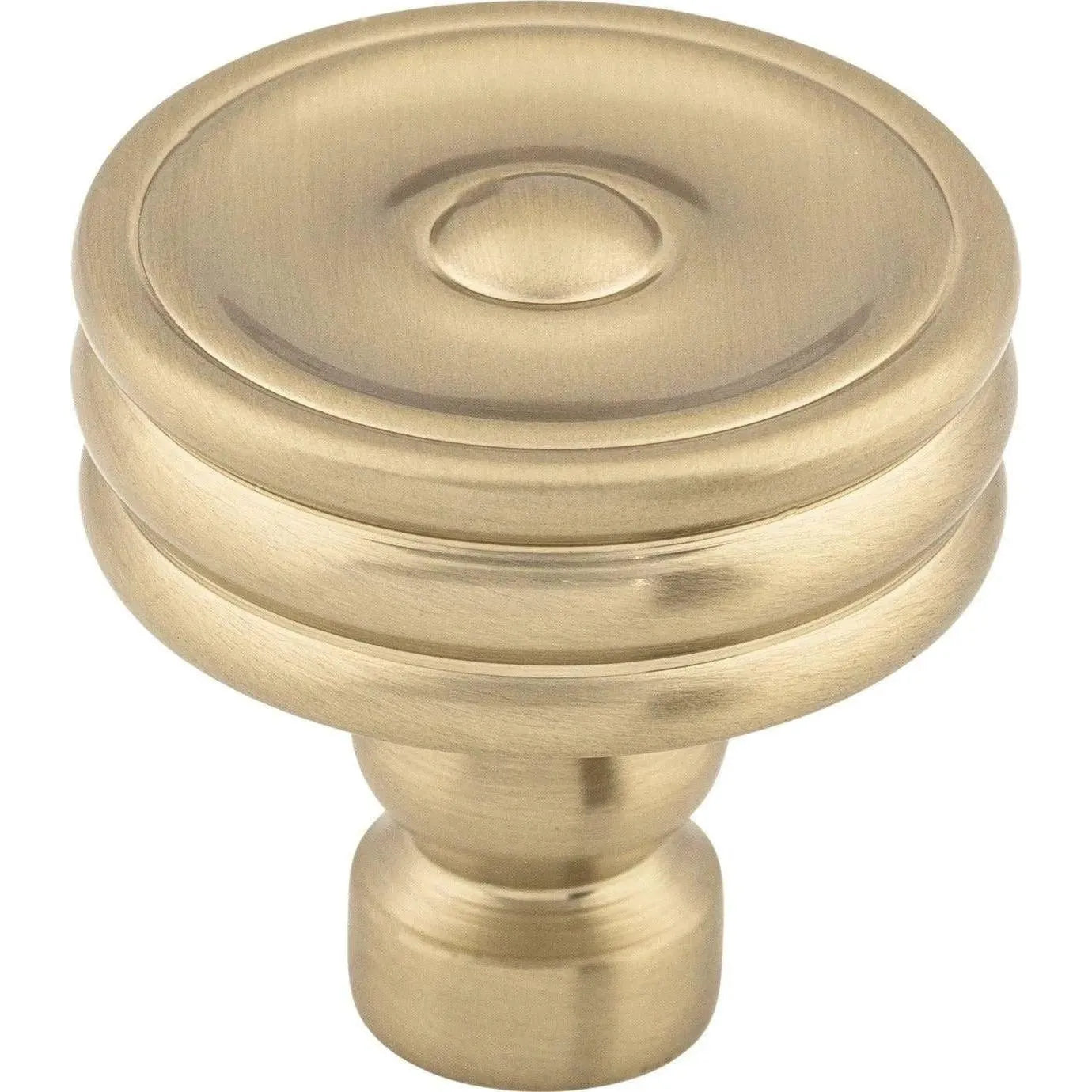 Top Knobs - Brixton Ridged Knob - TK881HB | Montreal Lighting & Hardware
