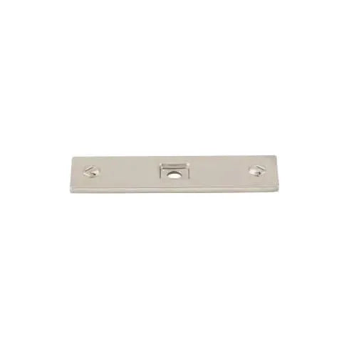Top Knobs - Channing Backplate - TK741PN | Montreal Lighting & Hardware