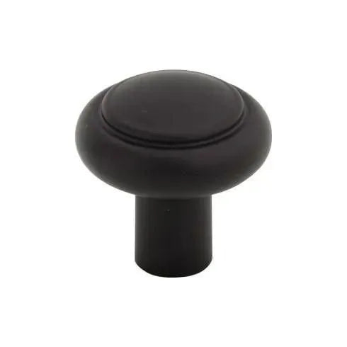 Top Knobs - Clarence Knob - TK3110BLK | Montreal Lighting & Hardware