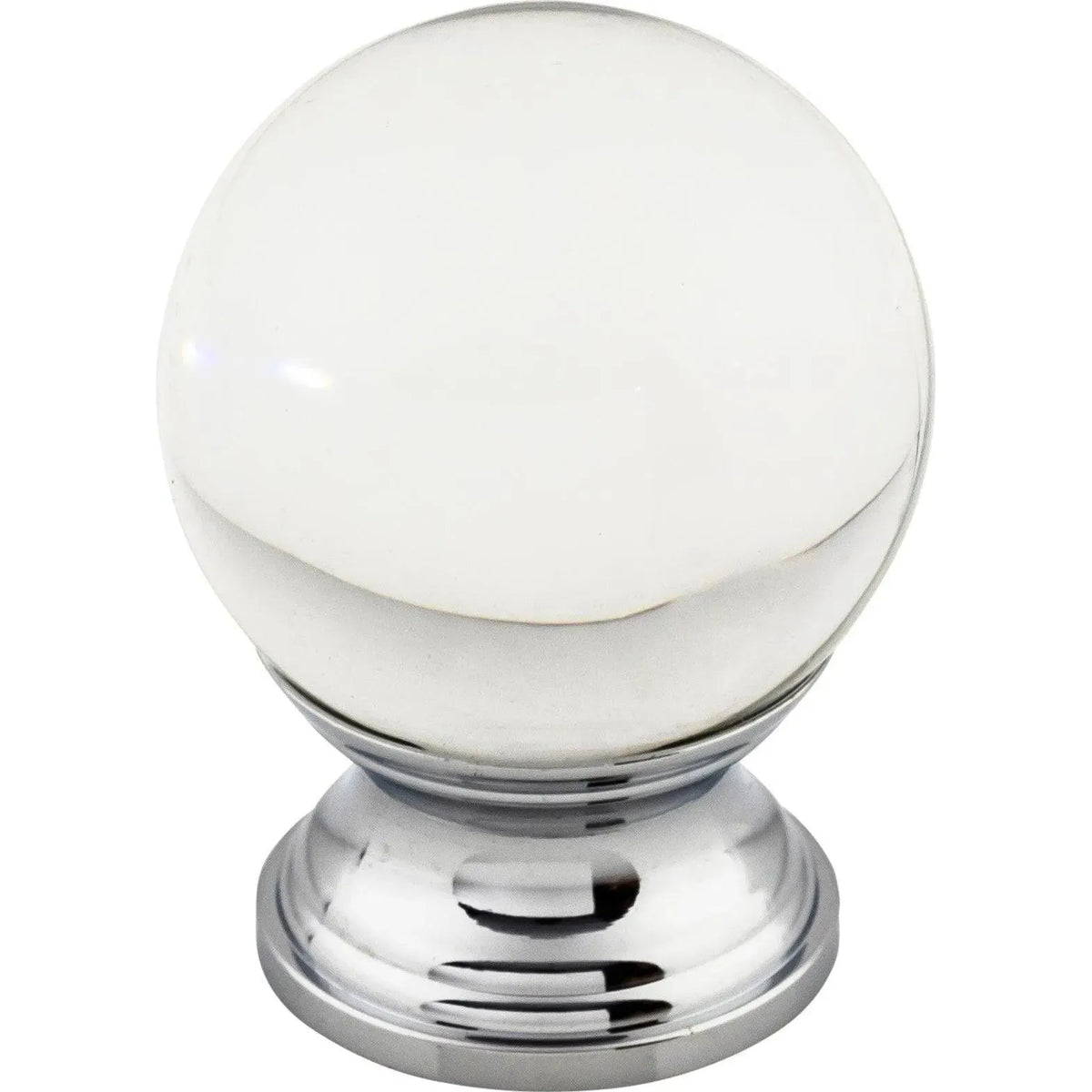 Top Knobs - Clarity Clear Glass Knob - TK841PC | Montreal Lighting & Hardware