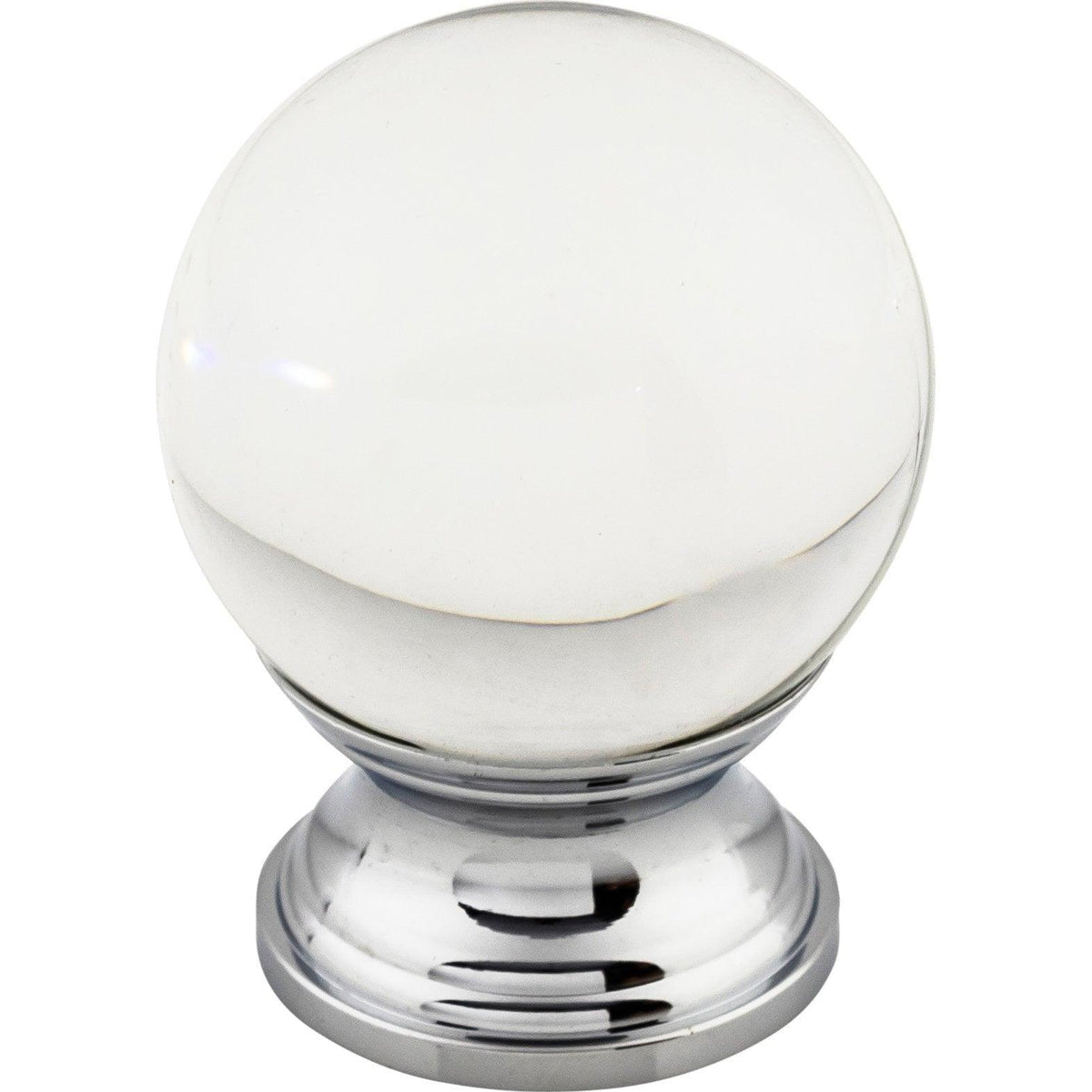 Top Knobs - Clarity Clear Glass Knob - TK841PC | Montreal Lighting & Hardware