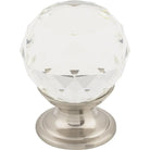 Top Knobs - Clear Crystal Knob - TK125BSN | Montreal Lighting & Hardware