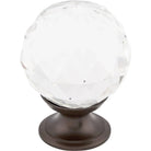 Top Knobs - Clear Crystal Knob - TK126ORB | Montreal Lighting & Hardware
