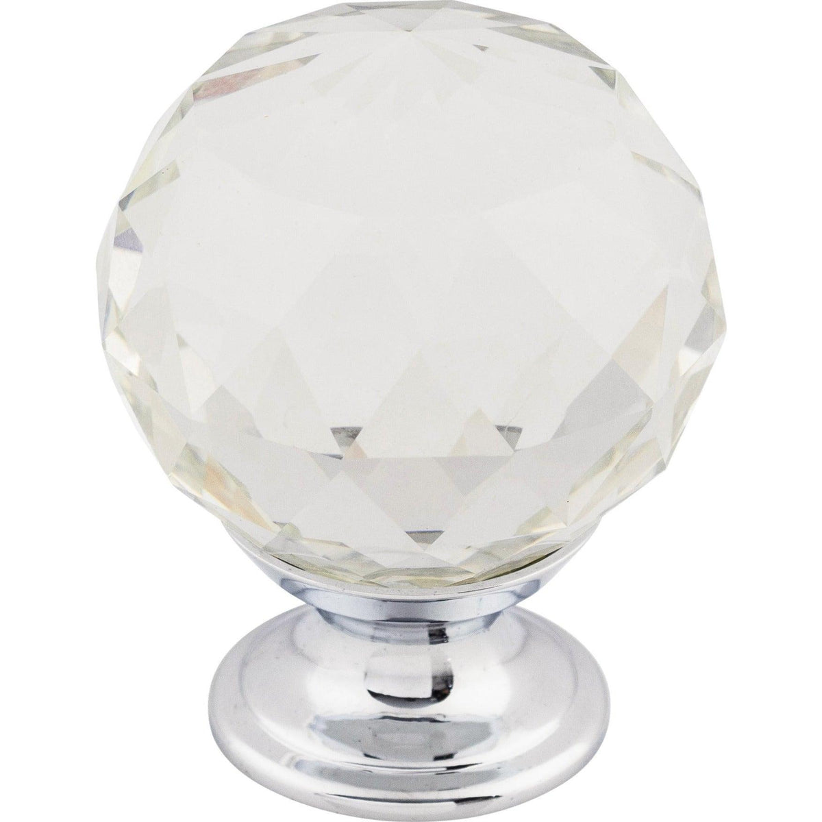 Top Knobs - Clear Crystal Knob - TK126PC | Montreal Lighting & Hardware