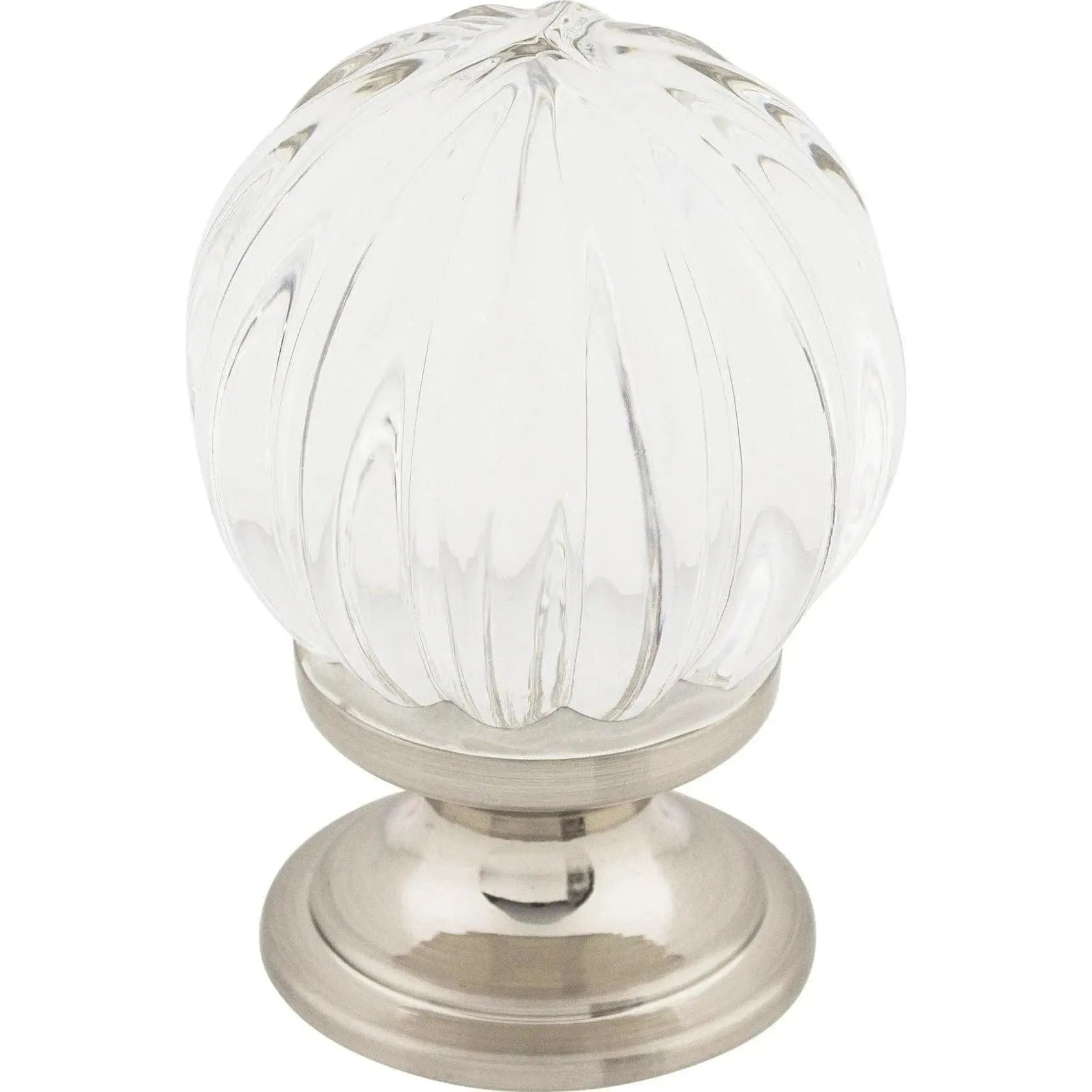 Top Knobs - Clear Melon Crystal Knob - TK127BSN | Montreal Lighting & Hardware