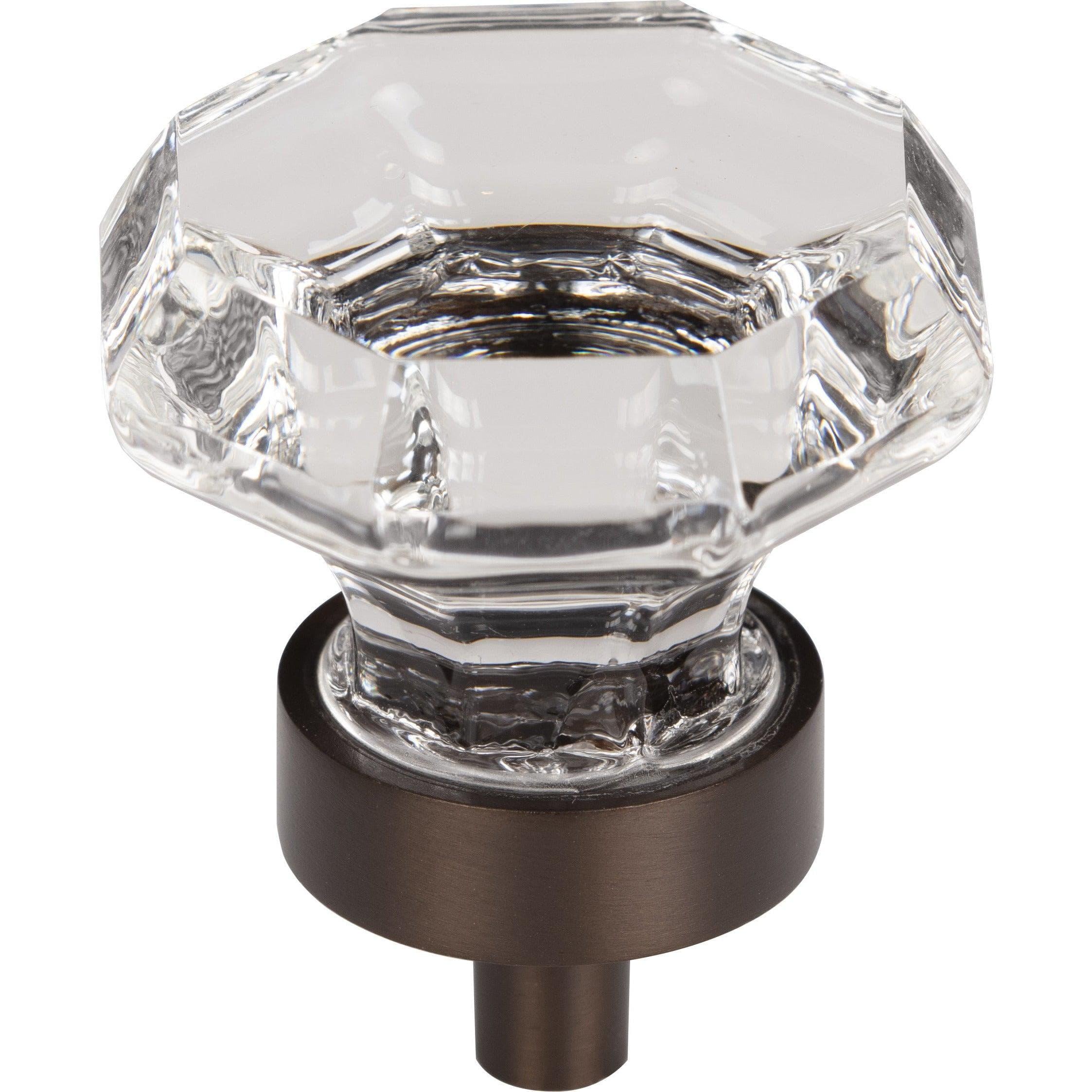 Top Knobs - Clear Octagon Crystal Knob - TK128ORB | Montreal Lighting & Hardware