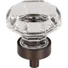 Top Knobs - Clear Octagon Crystal Knob - TK128ORB | Montreal Lighting & Hardware