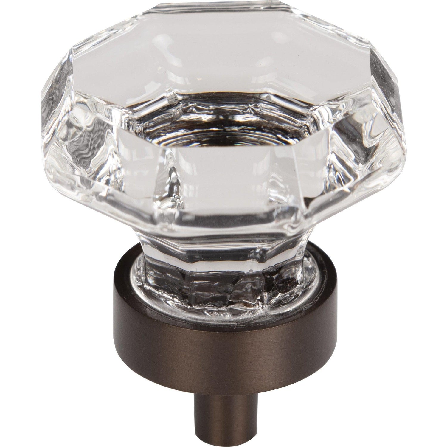Top Knobs - Clear Octagon Crystal Knob - TK128ORB | Montreal Lighting & Hardware