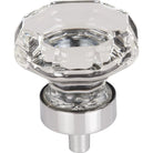 Top Knobs - Clear Octagon Crystal Knob - TK128PC | Montreal Lighting & Hardware