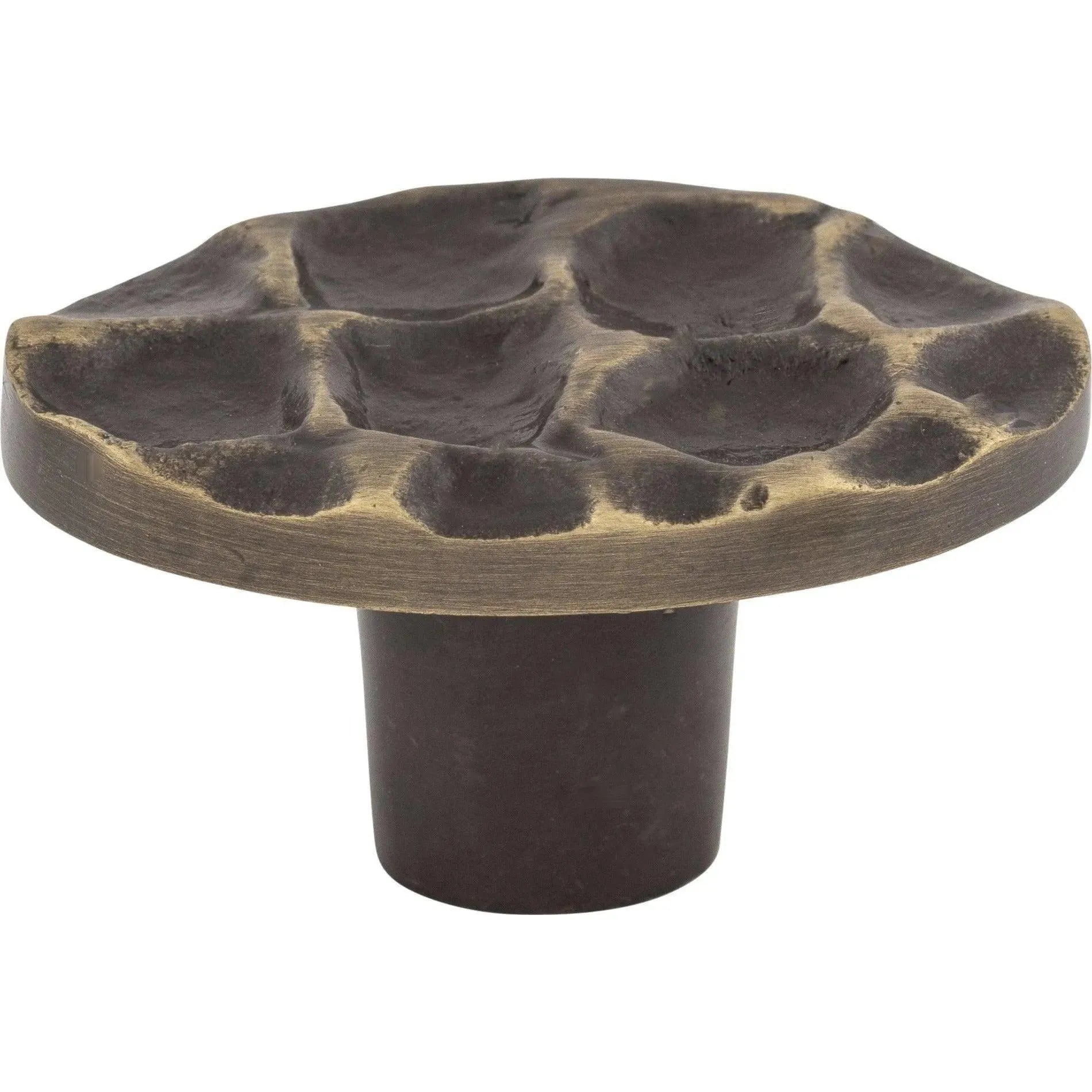 Top Knobs - Cobblestone Oval Knob - TK298BA | Montreal Lighting & Hardware