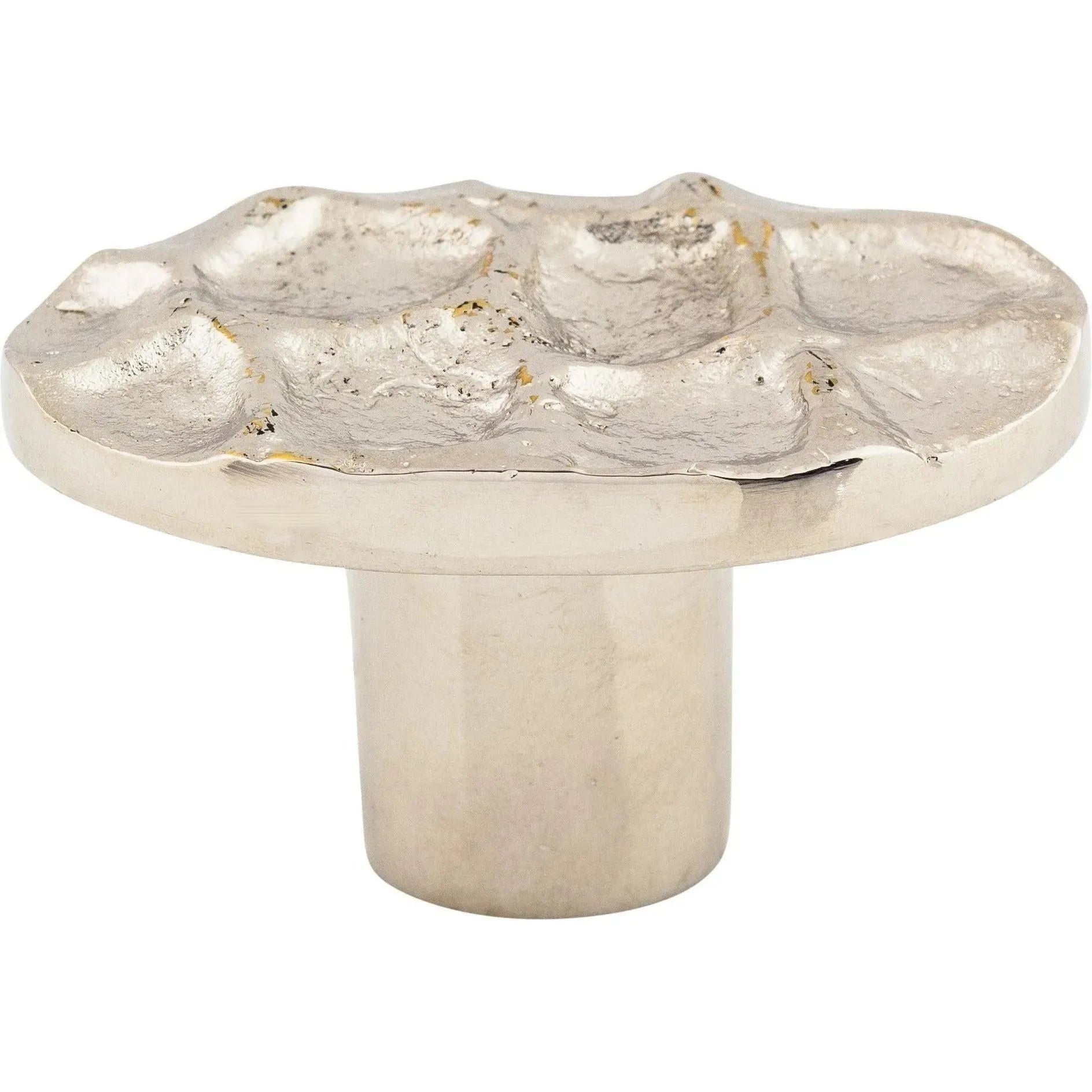 Top Knobs - Cobblestone Oval Knob - TK298PN | Montreal Lighting & Hardware