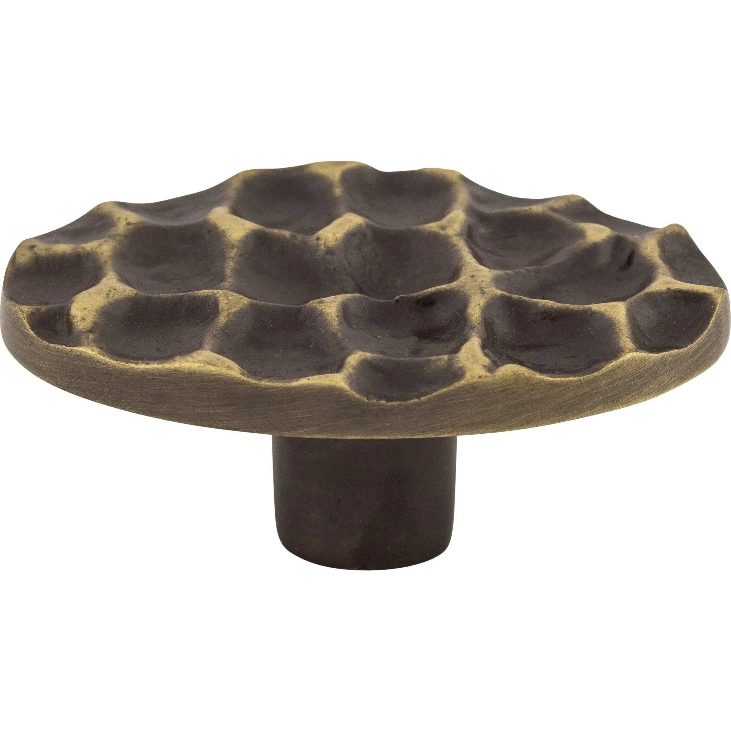 Top Knobs - Cobblestone Oval Knob - TK299BA | Montreal Lighting & Hardware