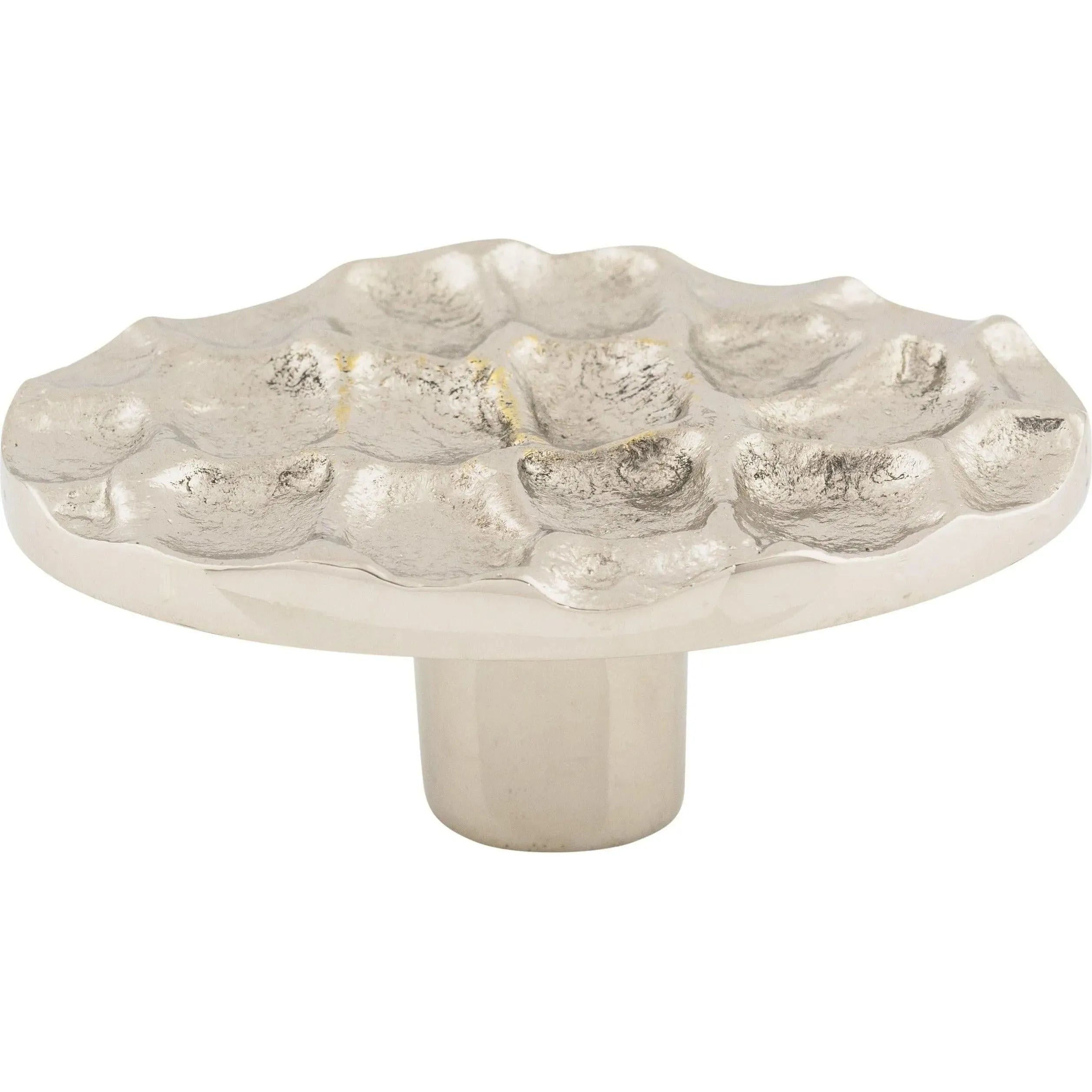 Top Knobs - Cobblestone Oval Knob - TK299PN | Montreal Lighting & Hardware