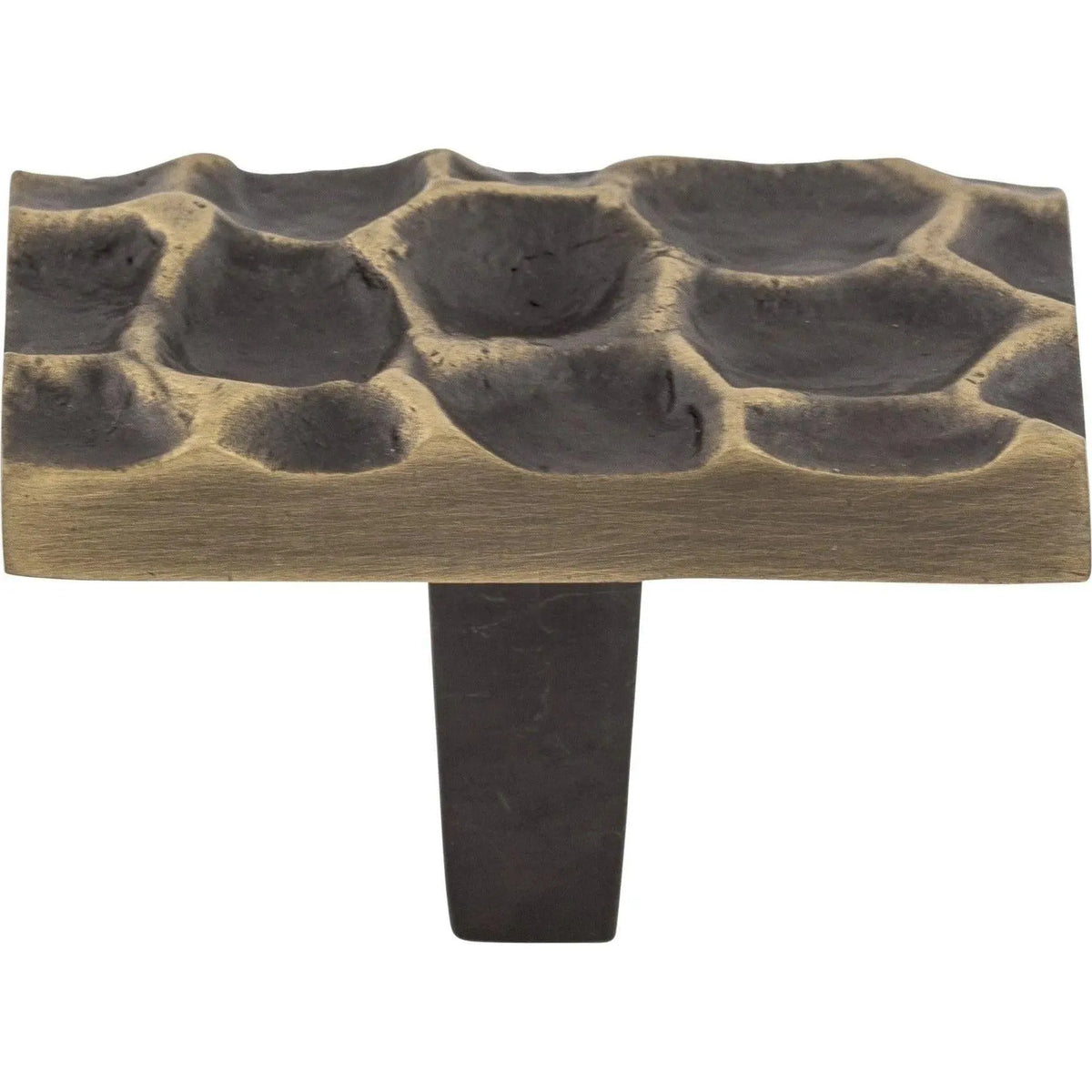 Top Knobs - Cobblestone Rectangle Knob - TK303BA | Montreal Lighting & Hardware