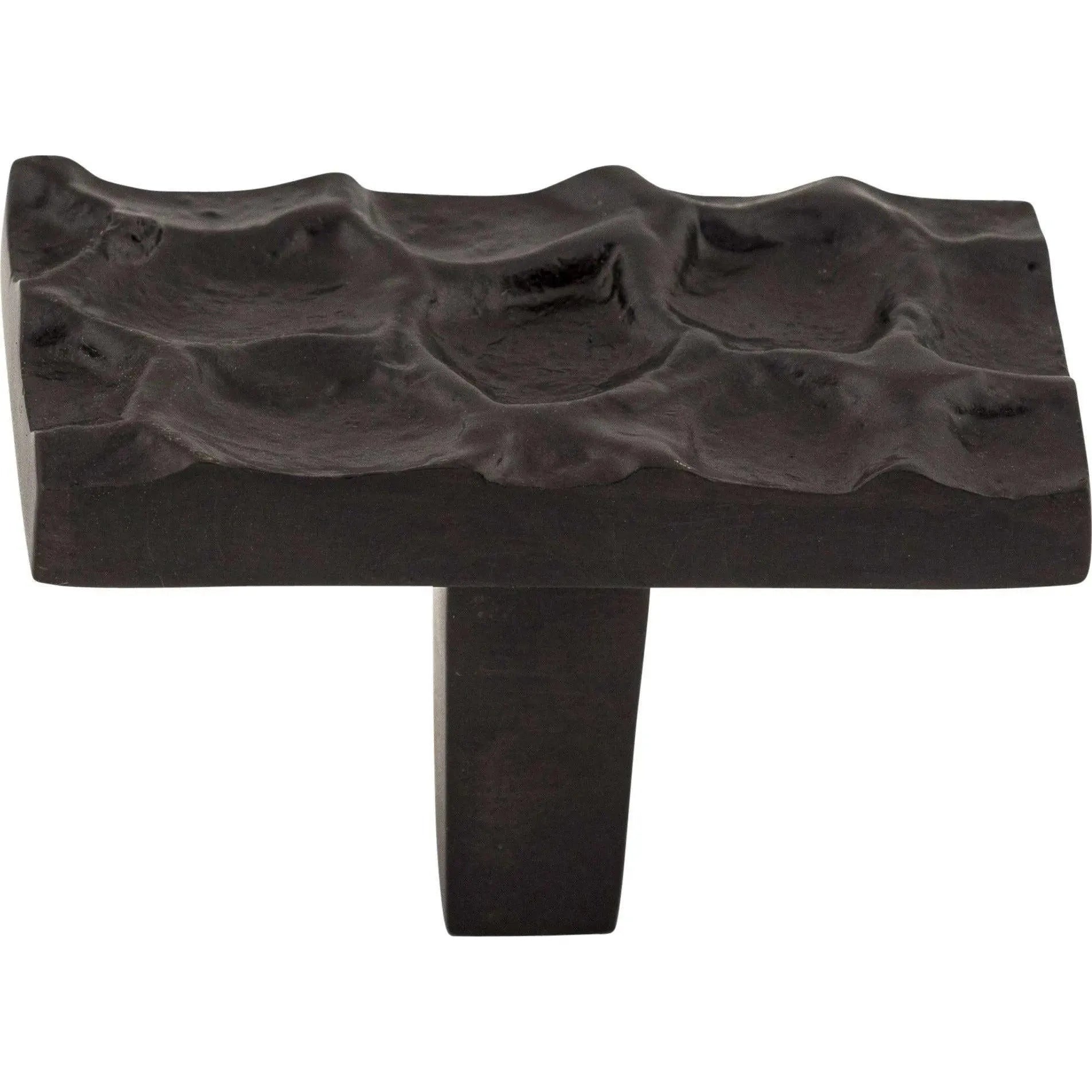 Top Knobs - Cobblestone Rectangle Knob - TK303CB | Montreal Lighting & Hardware